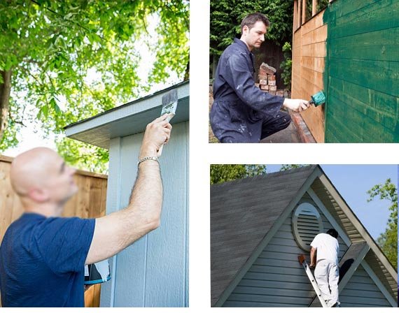 Shed Painting