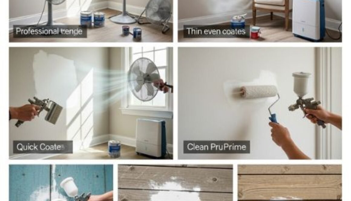 How to Make Paint Dry Faster