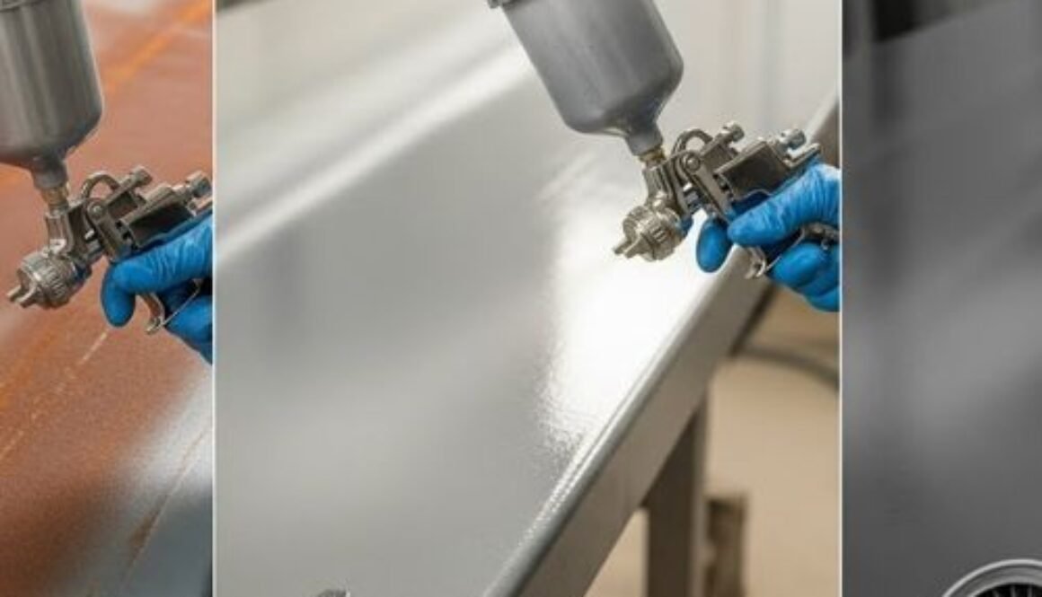 How to Spray Paint Metal